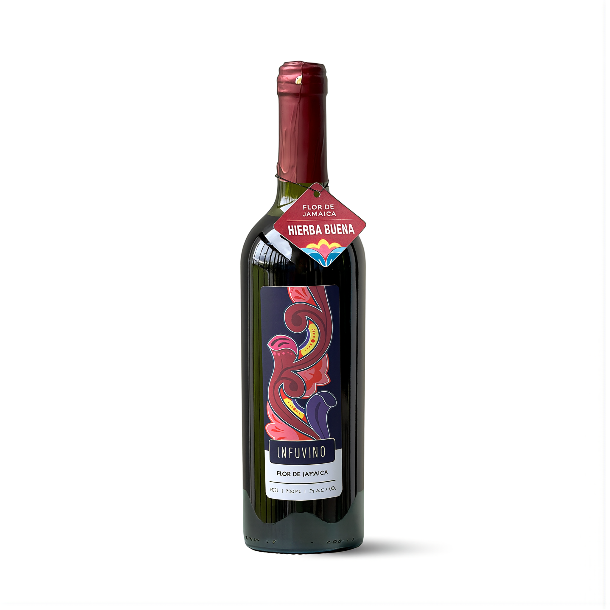 INFUVINO - FLOR DE JAMAICA CON HIERBA BUENA 750ML
