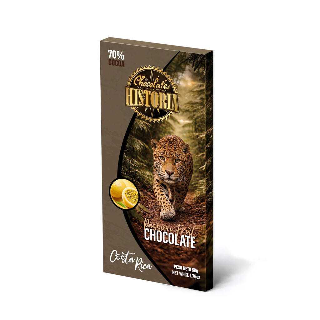 Chocolate Oscuro Maracuyá 70% 50g