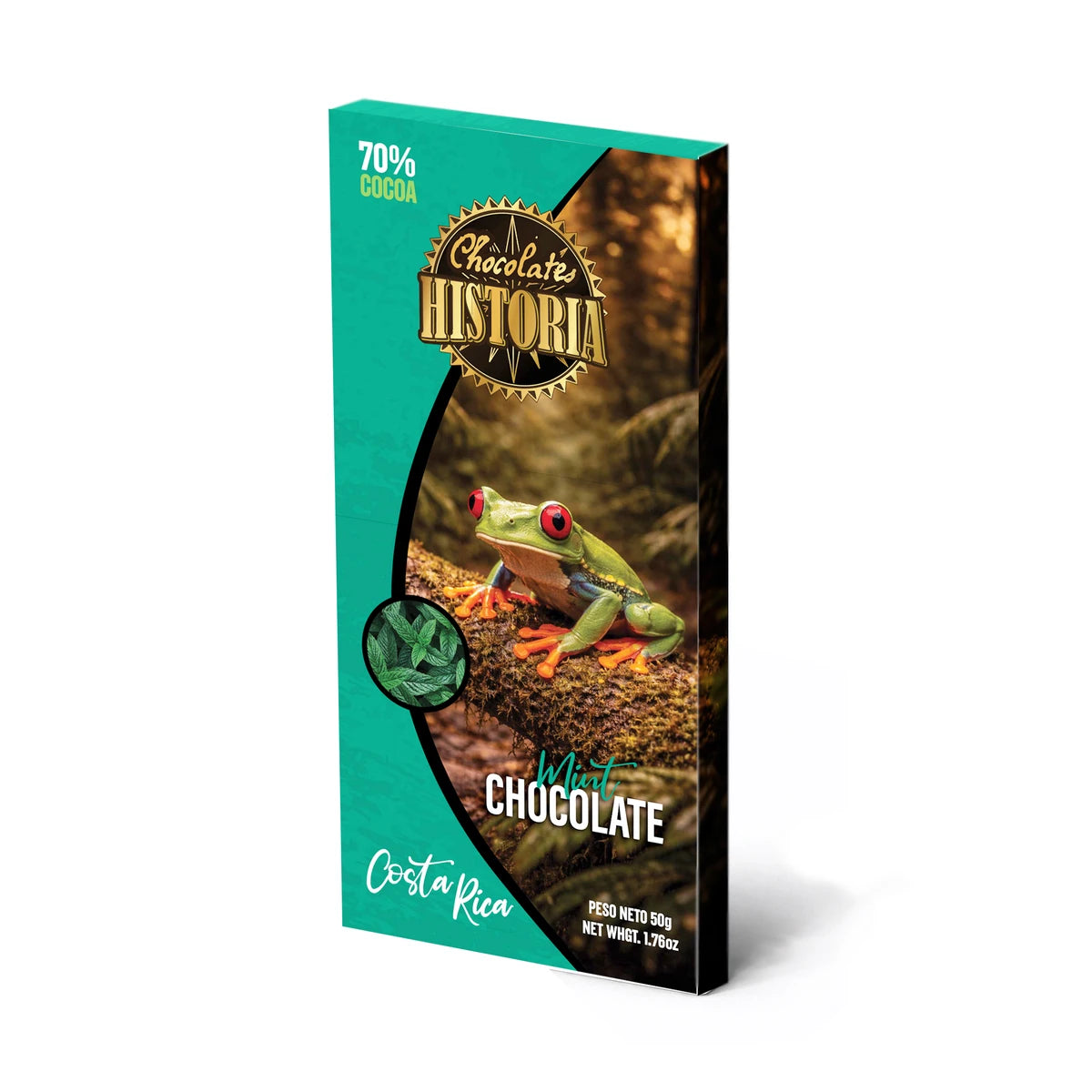 Chocolate Oscuro Menta 70% 50g