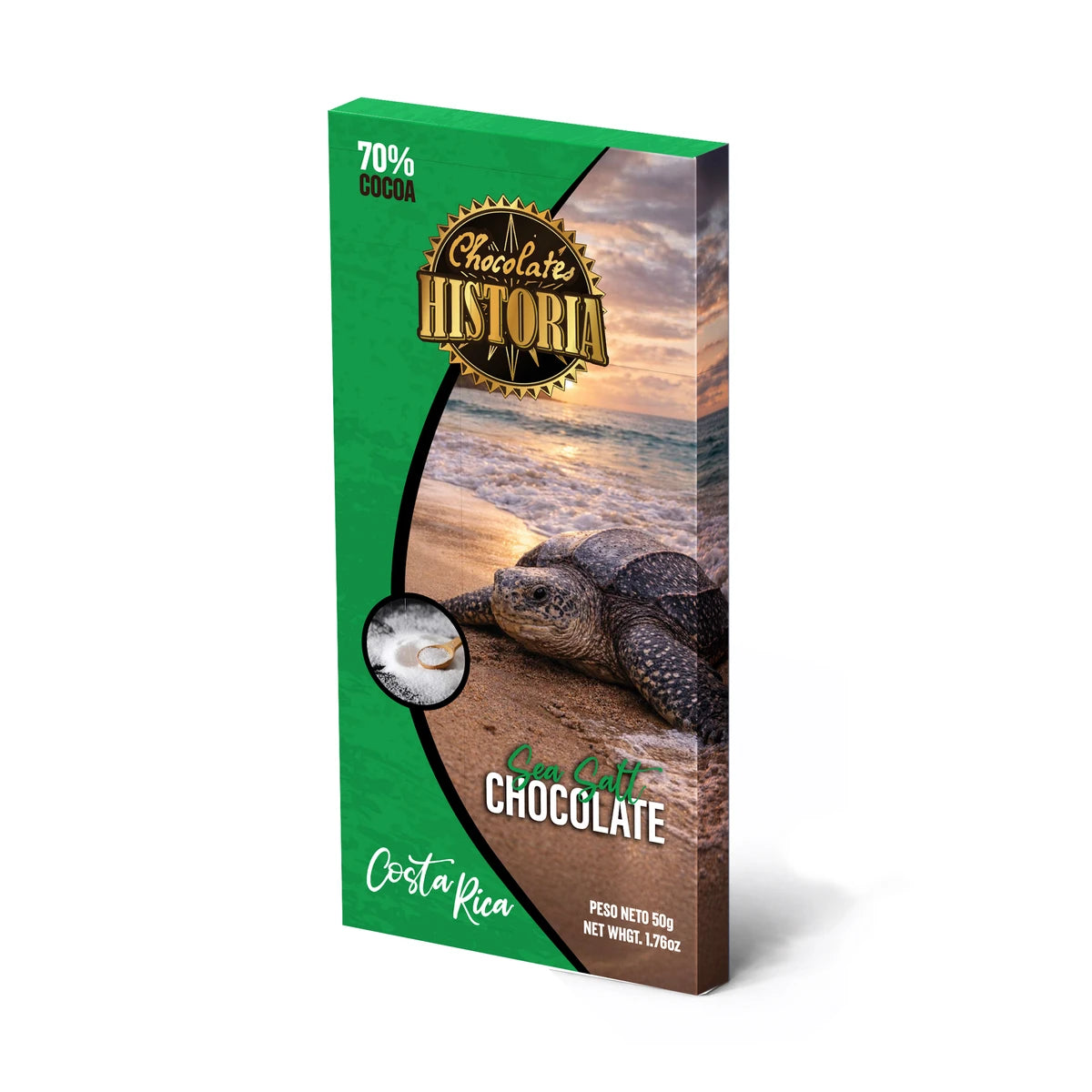Chocolate Oscuro Sal Marina 70% 50g