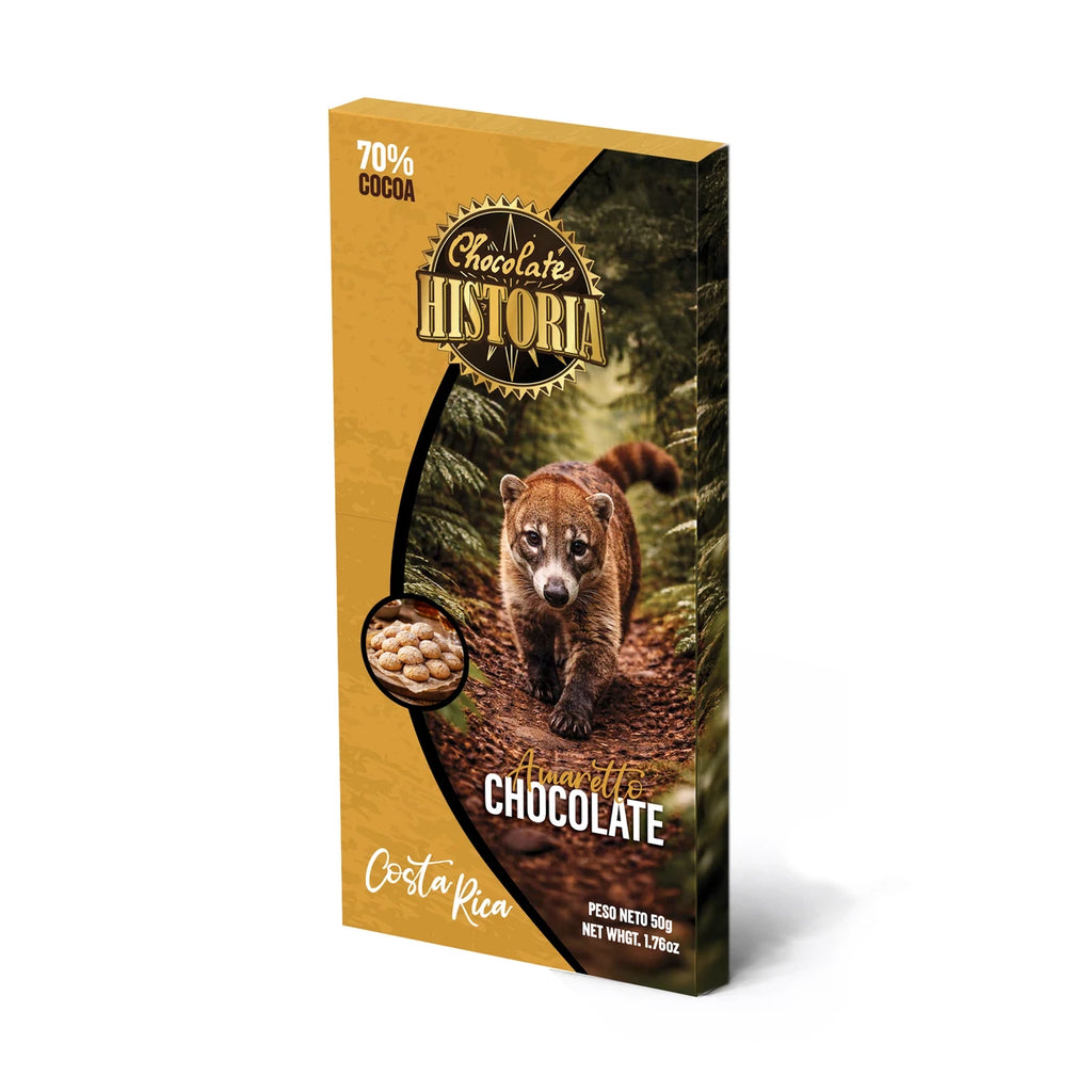 Dark Chocolate Amaretto 70% 50 grams