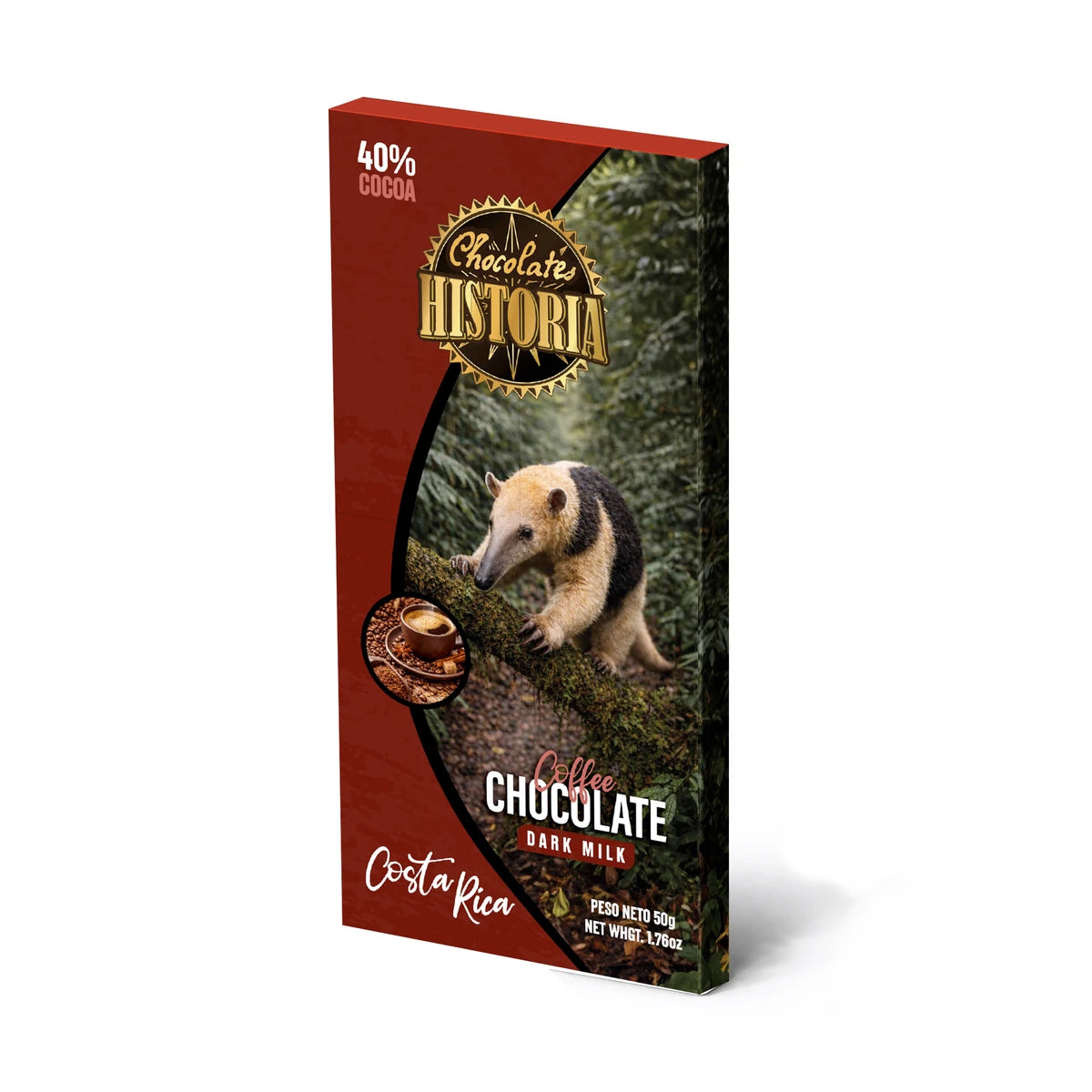 Chocolate con Leche Café 40% 50g