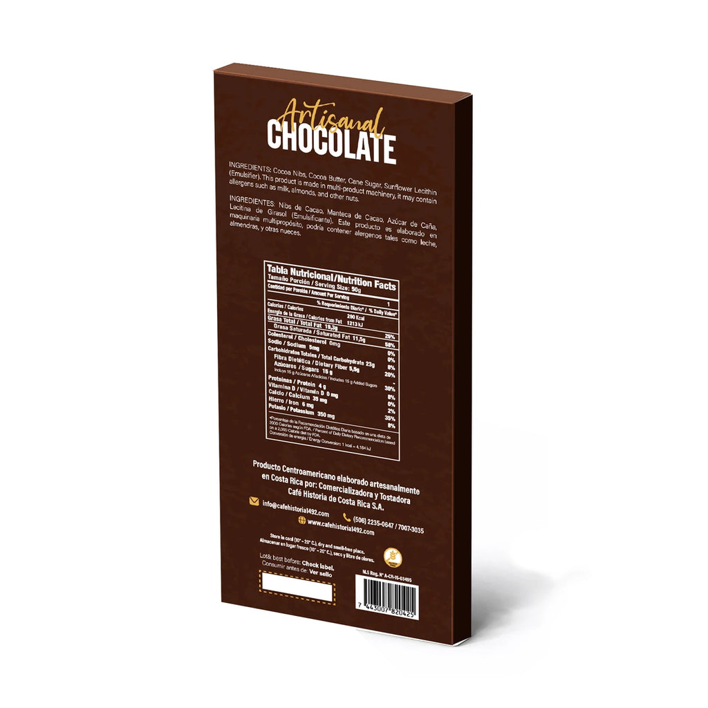 Chocolate Oscuro 70% 50g