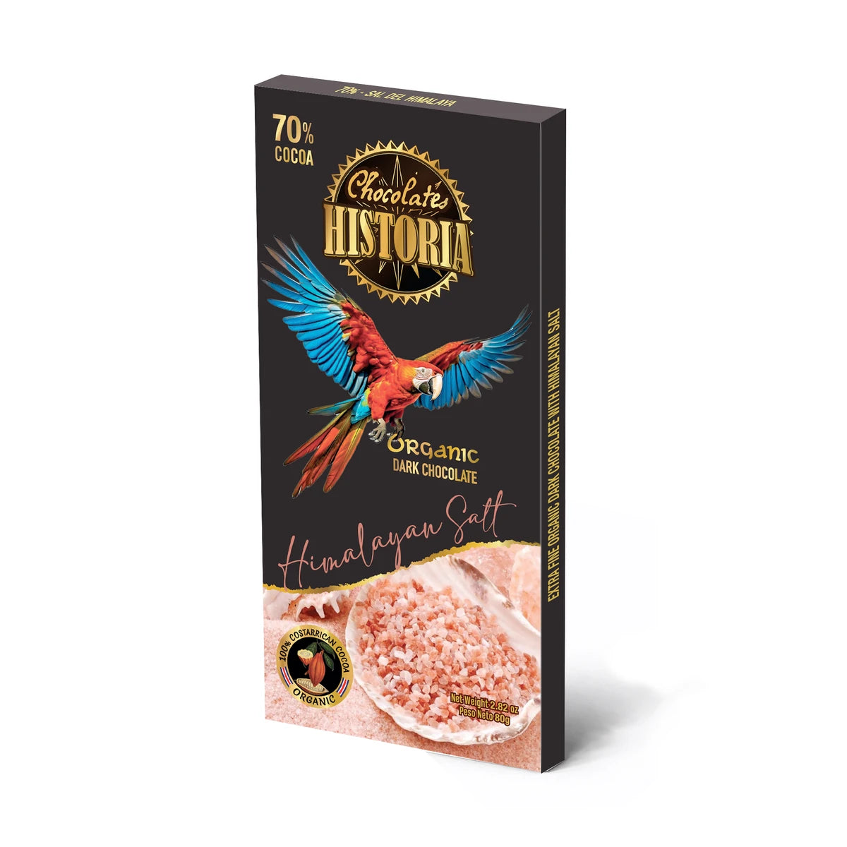 Chocolate Oscuro Sal del Himalaya 70% 80g