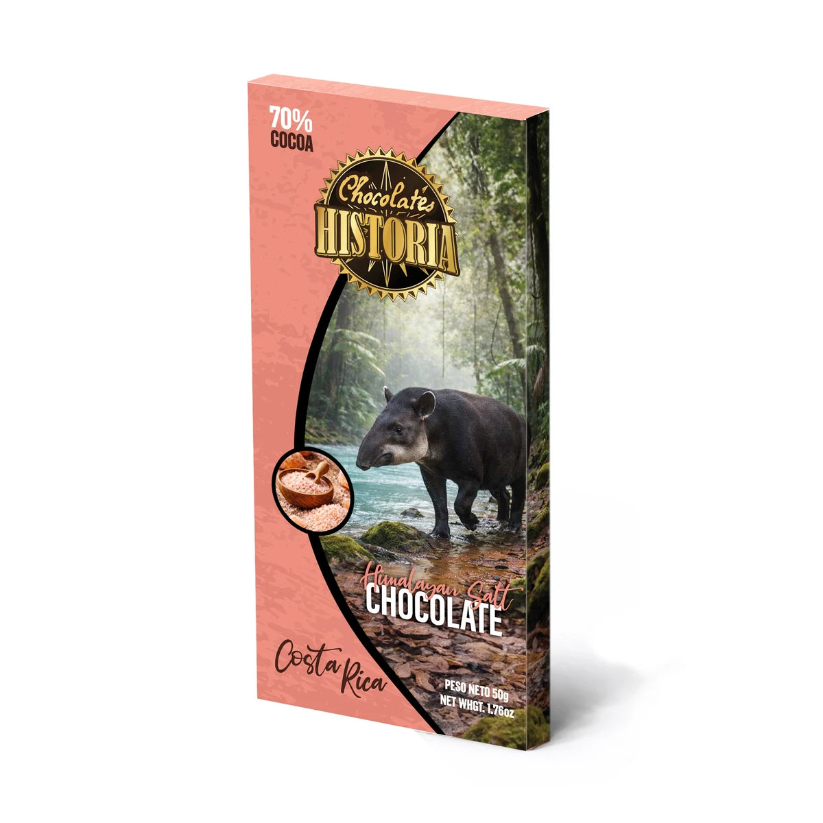 Chocolate Oscuro Sal del Himalaya 70% 50g