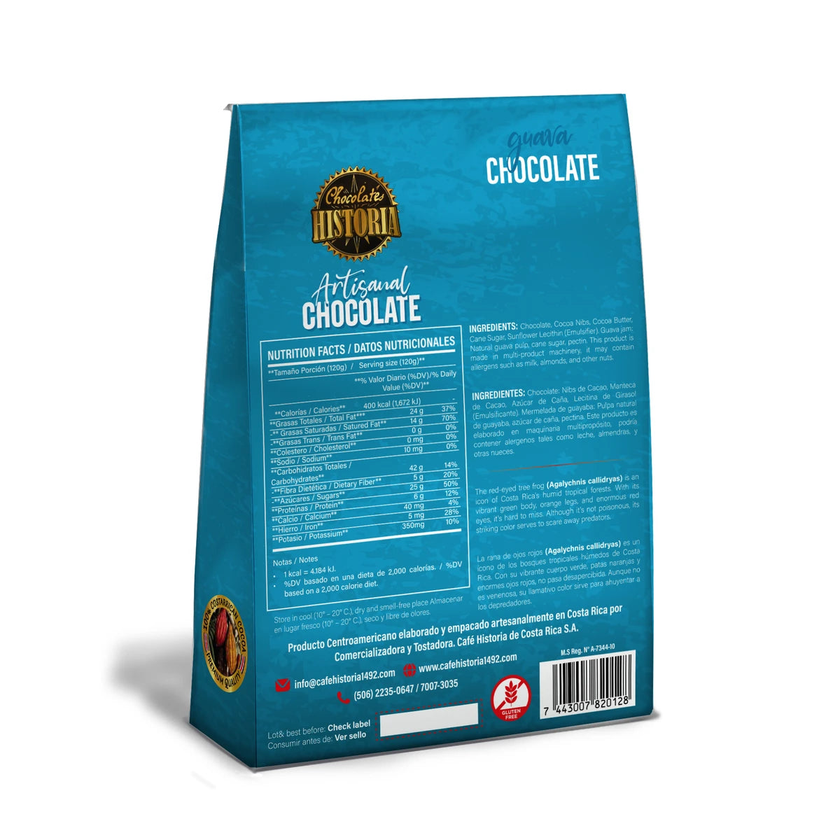 Jalea de Guayaba Recubierta de Chocolate Oscuro 70%