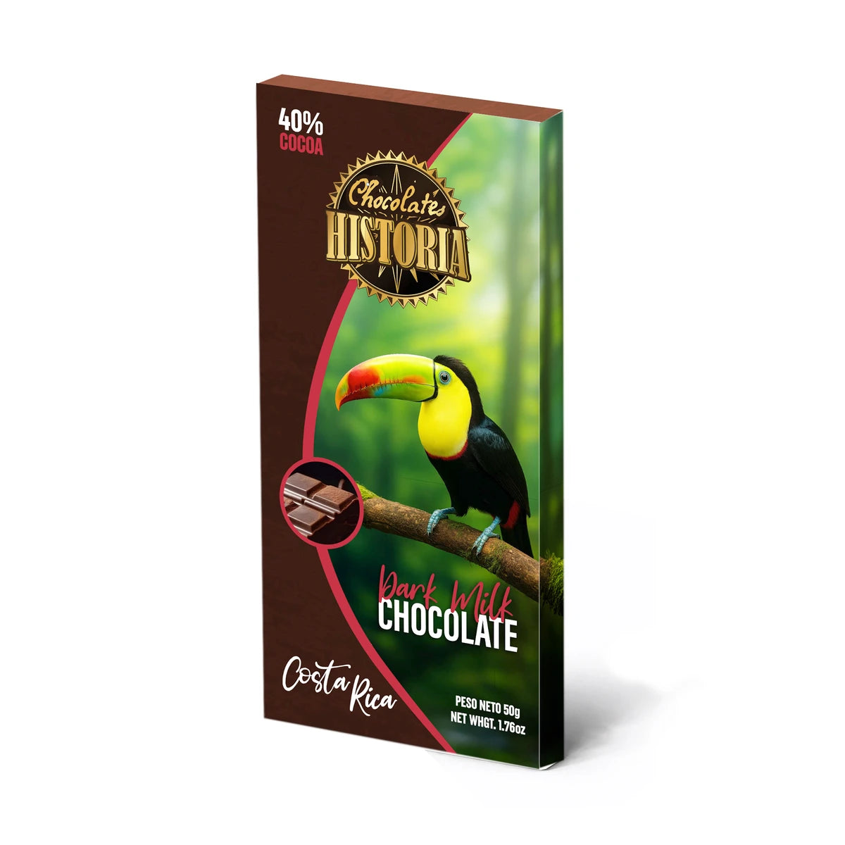 Chocolate con Leche 40% 50g