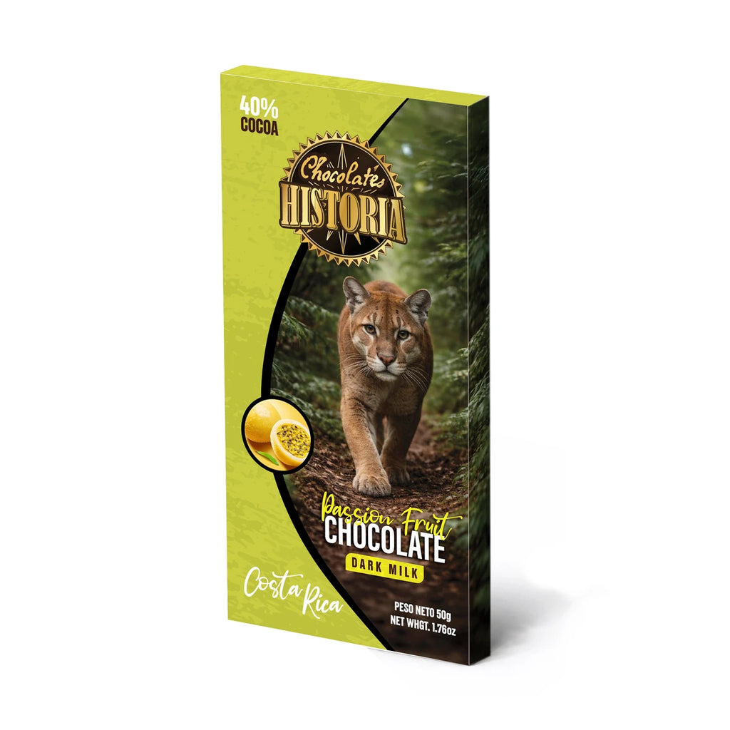 Chocolate con Leche Maracuyá 40% 50g