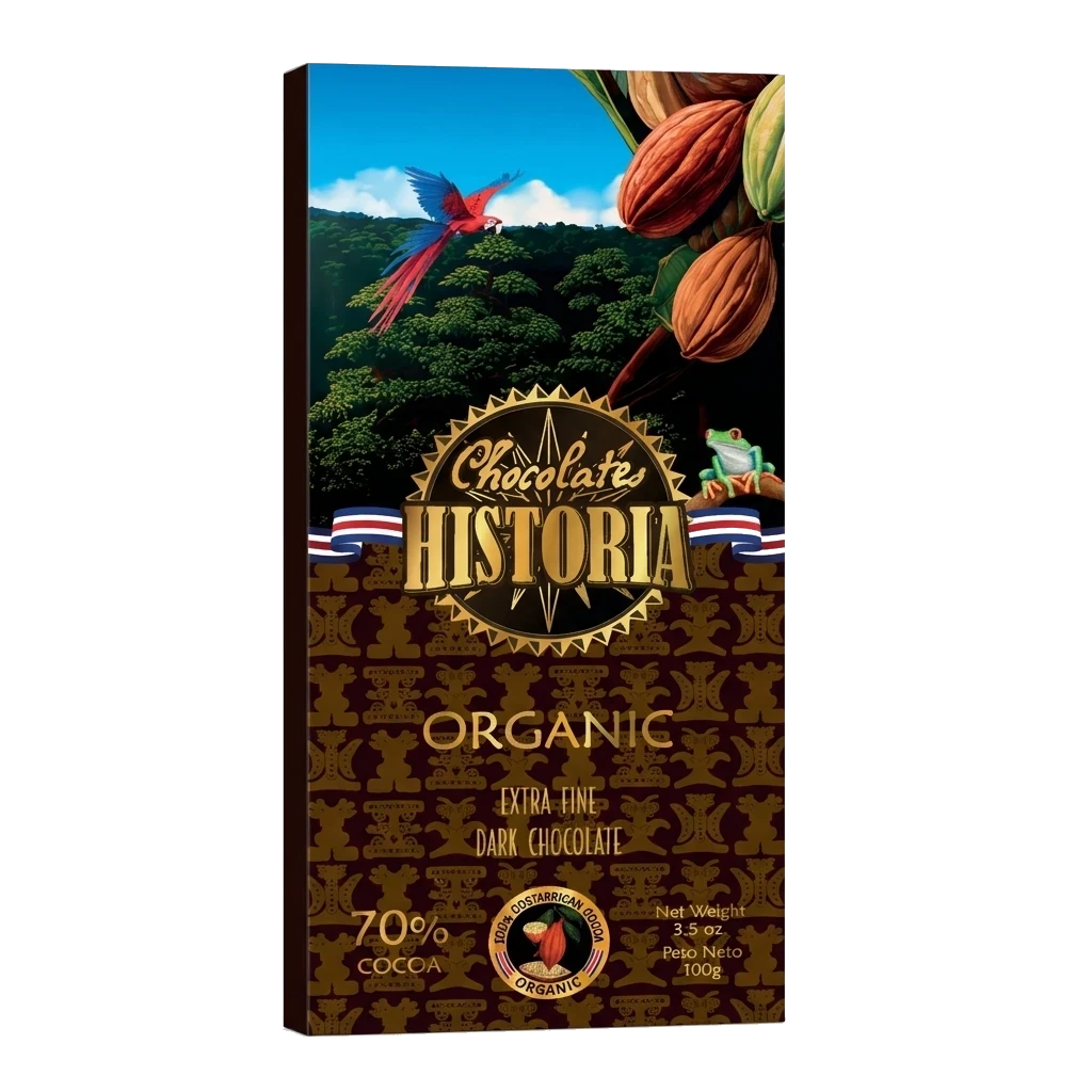 Bio-sustainable Dark Chocolate 70% 100g